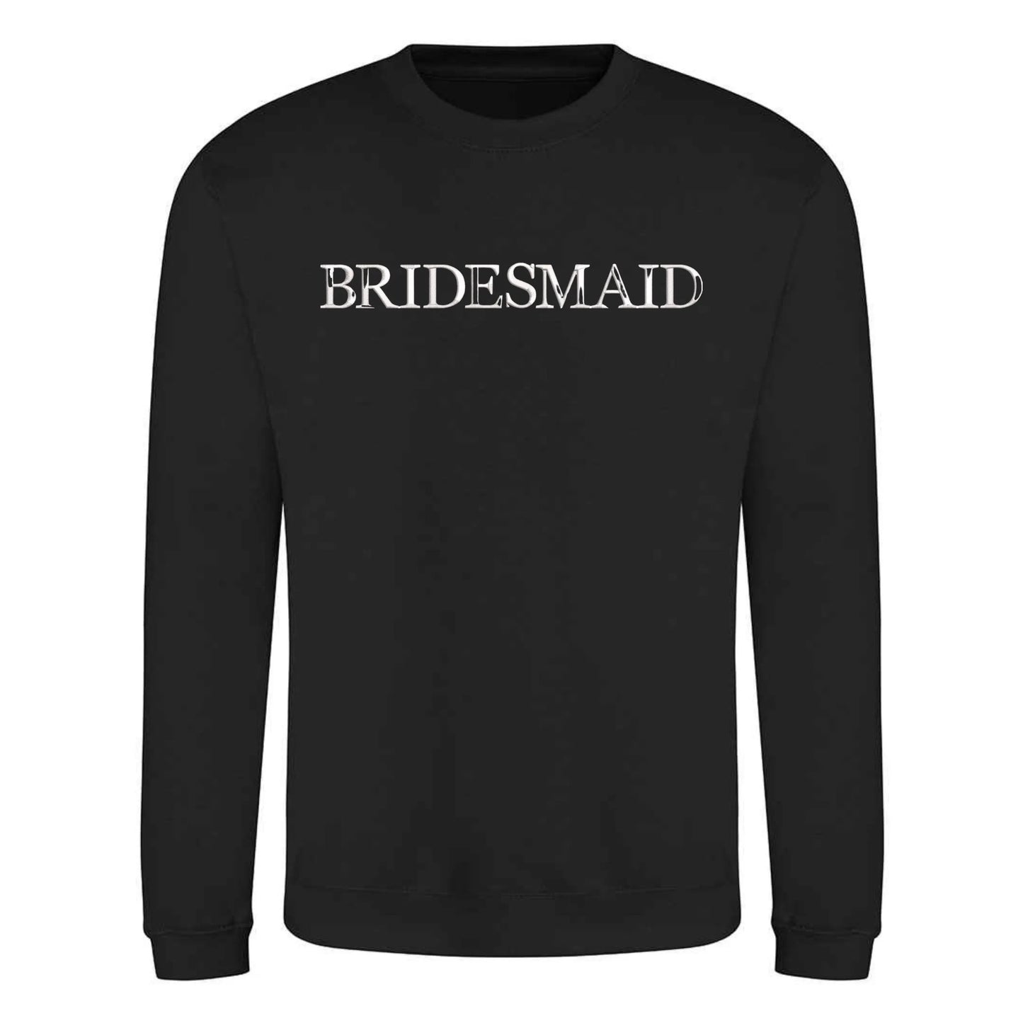 Bridesmaid Embroidered Bridesmaid Sweatshirt