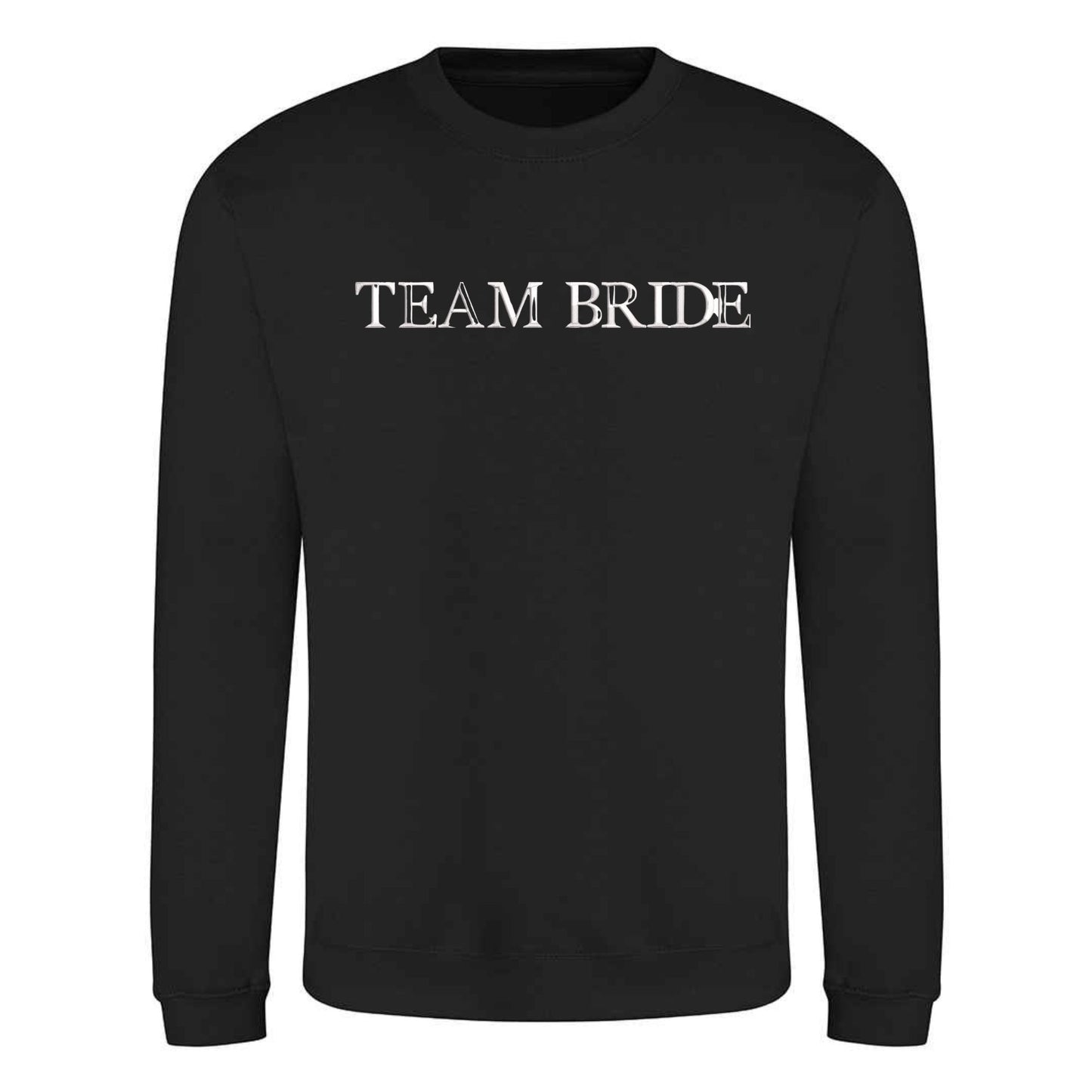 Team Bride Embroidered Sweatshirt