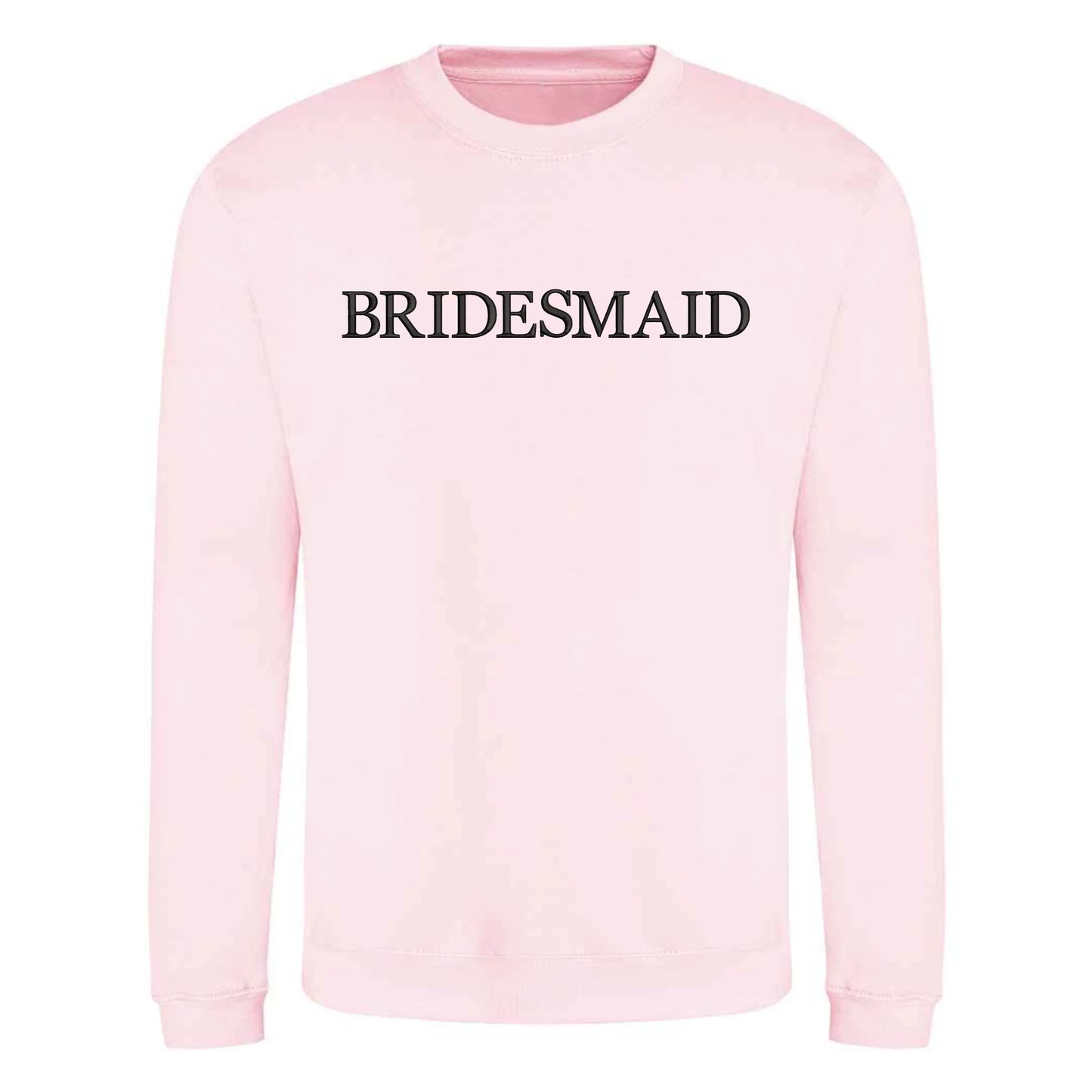 Bridesmaid Embroidered Bridesmaid Sweatshirt