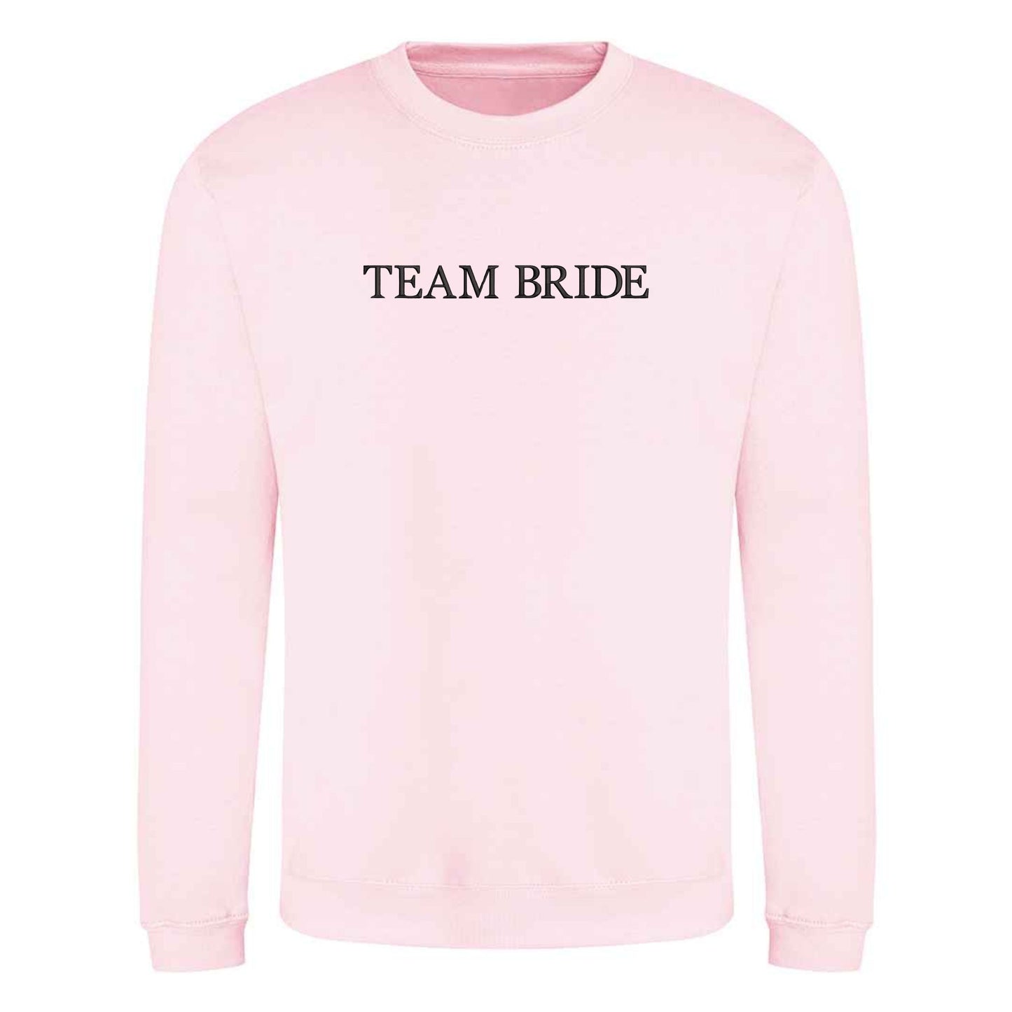 Team Bride Embroidered Sweatshirt