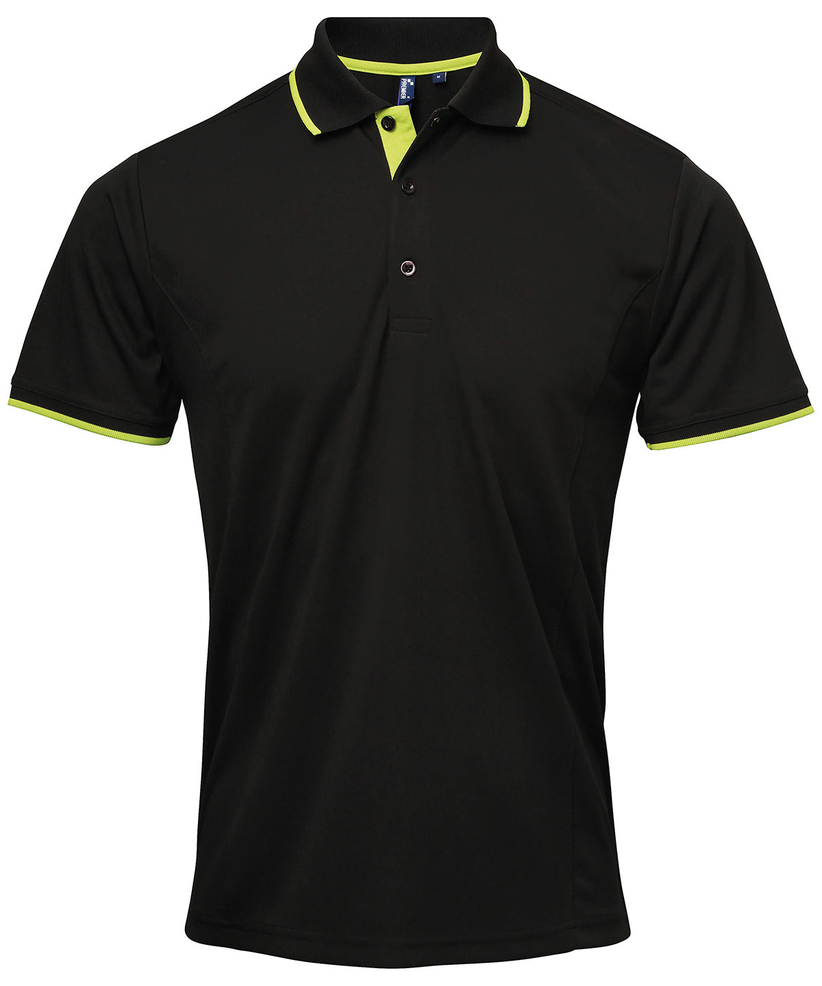 Premier Contrast Coolchecker Piqué Polo Shirt