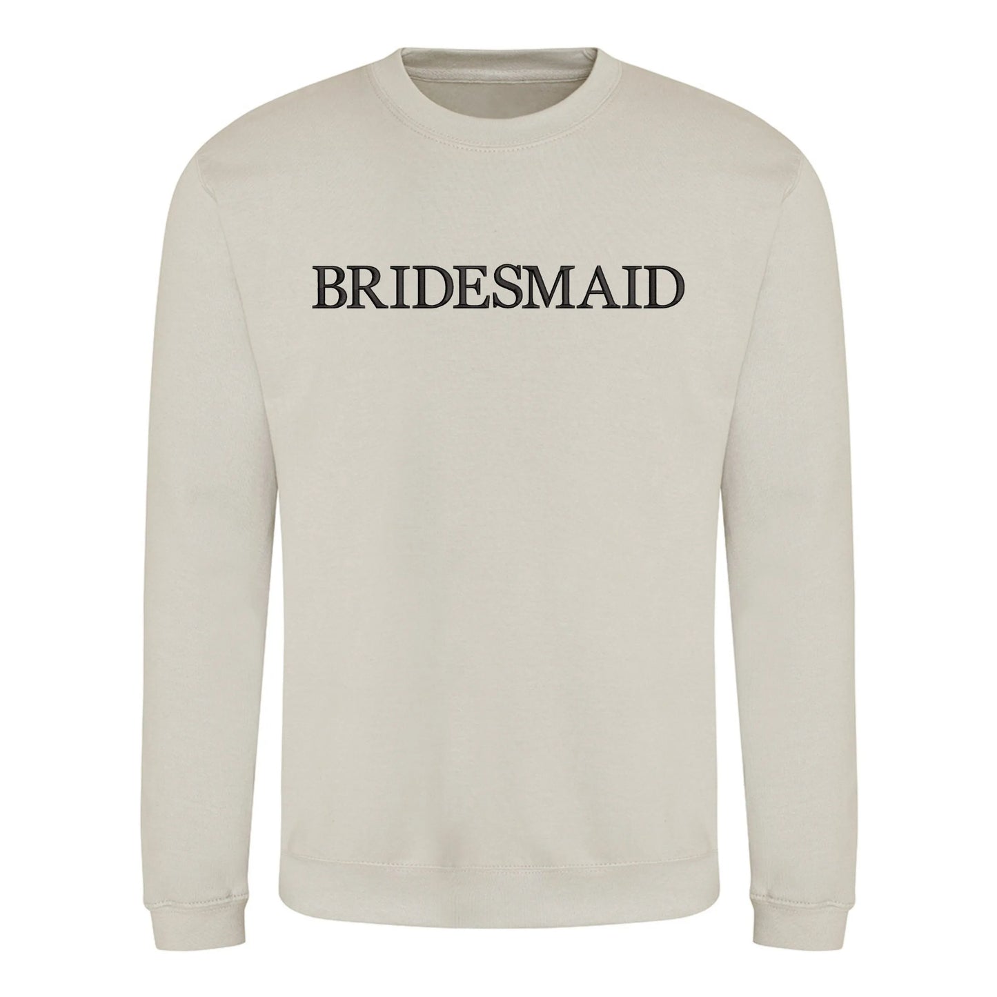 Bridesmaid Embroidered Bridesmaid Sweatshirt